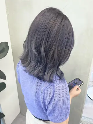 セミロング カラー charer eye salon所属・マブチ キサラのマツエク・マツパデザイン