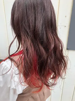 カラー 井上 舞のヘアスタイル