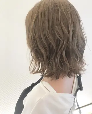 ミディアム カラー 店長 ✂️ムラカミ キラリのヘアスタイル
