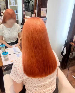 ロング 角田 満帆のヘアスタイル