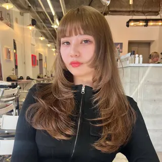 ロング カラー ness🎖️ カミカリスマ受賞のヘアスタイル