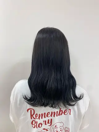 ロング カラー ハイトーン/ウルフ /レイヤー/坂野幸伸のヘアスタイル