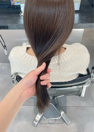 ミディアム カラー 💝透明感/ブリーチ /れい💝のヘアスタイル