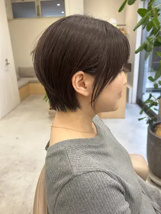 ショート 💛🤍U too e’s 鎌倉🧸のヘアスタイル