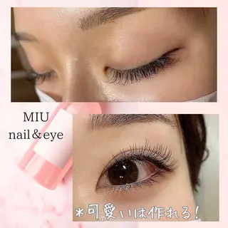 マツエク・マツパ MIU  nail＆eye所属・MIU nail＆eyeのマツエク・マツパデザイン