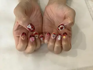 ネイル 💎🐰 saki. m 🐰💎のネイルデザイン