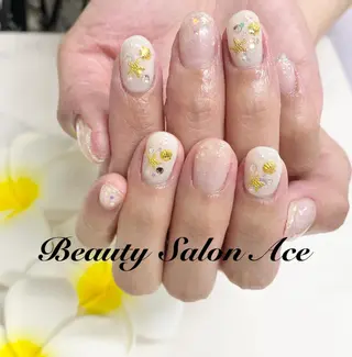 ネイル Beauty Salon Ace（ネイルサロン　エース）所属・池袋フィルイン Ace♡長さだしのネイルデザイン