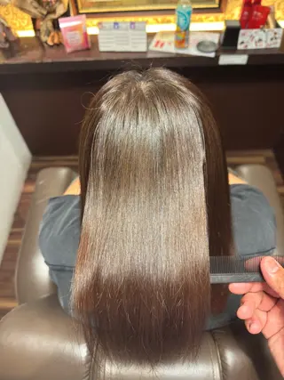 茅ヶ崎/縮毛矯正 ワンカラー/すずかのヘアスタイル