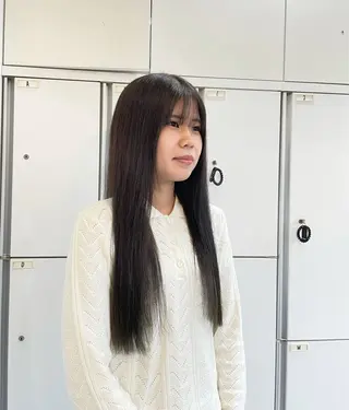 ロング カラー nanaka :のヘアスタイル