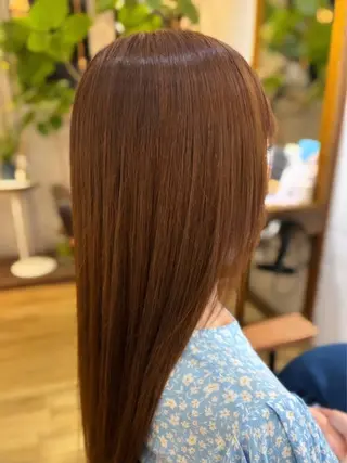 ロング カラー 野口 魅羽のヘアスタイル