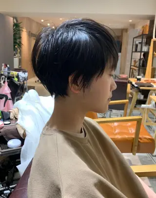 ショート TERRACE LUXBE 阿倍野アポロ店所属・前田 勇貴のヘアスタイル