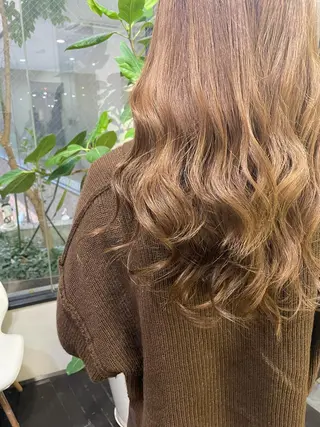 ロング カラー クスカワ ノリエのヘアスタイル