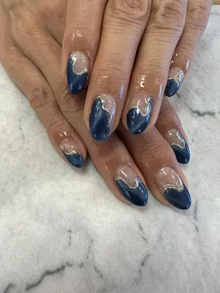 ネイル ネイルリボン 石田のネイルデザイン