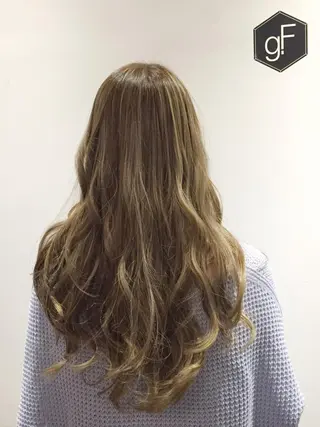 ロング カラー ◇おの あすか◇のヘアスタイル
