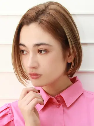 ショート カラー 戸村 世奈のヘアスタイル