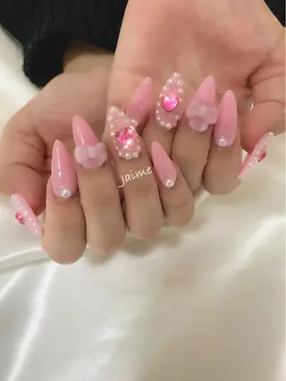 ロング ネイル Jaime Yuiのネイルデザイン