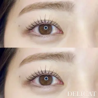 マツエク・マツパ DELICAT 溝の口店のマツエク・マツパデザイン