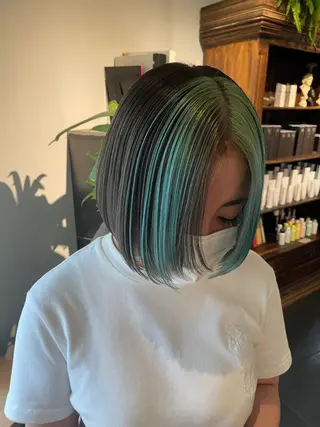 ミディアム カラー 🍃透明感/デザイン 店長MASARU🍃のヘアスタイル