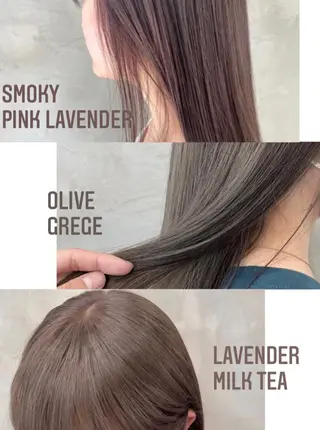 セミロング カラー 🫧透明感カラー🫧 OIKAWAのヘアスタイル