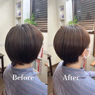 ショート 🌱ケミカル美容師 未来を綺麗に🌱優吾のヘアスタイル