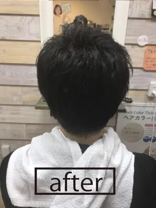 ショート anyhow academyのヘアスタイル