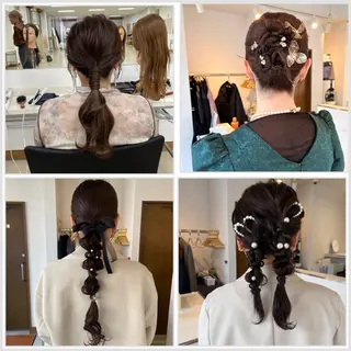 ヘアアレンジ 髪質改善カラー/大竹 穂香🦉のヘアスタイル