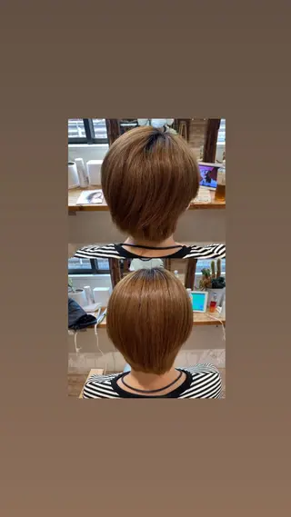 ショート アレンジ/カラー/ カット/ココミ🧚のヘアスタイル