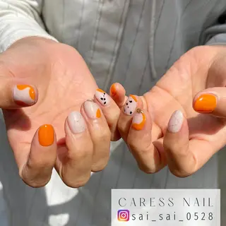 ネイル caress  nail カレスネイル　代々木上原所属・カレスネイル さいのネイルデザイン
