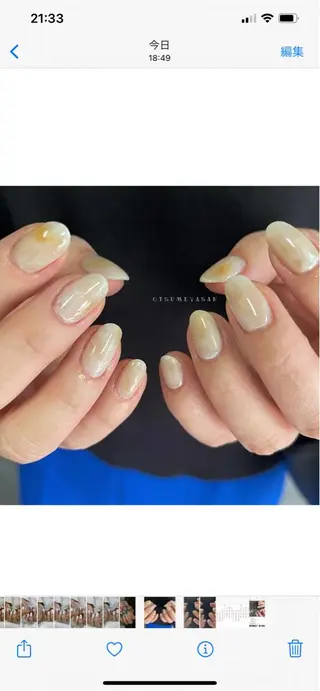 ネイル otsumeyasan所属・わたなべ ちかのネイルデザイン