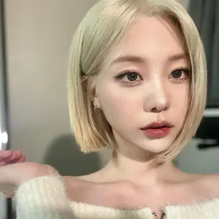 カラー 表参道/ハイトーン/ misaki🎀のヘアスタイル