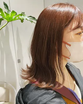 ミディアム カラー 岐阜駅/問屋町/玉宮 ショート/KAZÜのヘアスタイル