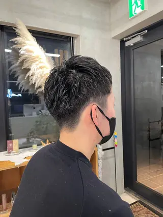 メンズ 鶴井 美空のヘアスタイル