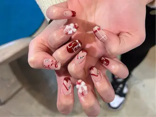 ネイル キラキラオメメ みずなのネイルデザイン