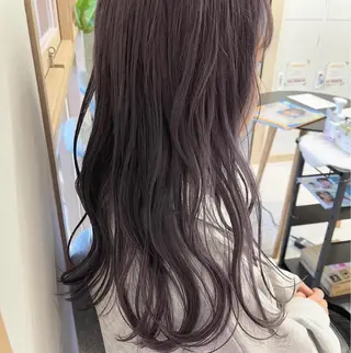 セミロング 鳳／美容室 chinaのヘアスタイル