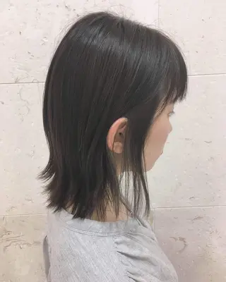 ミディアム カラー 斉藤 貴也のヘアスタイル