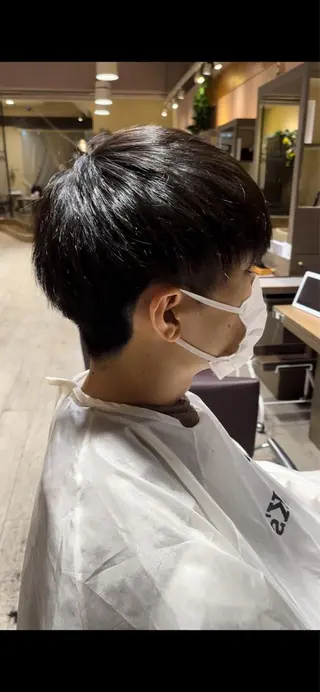 ショート ahu 永井 理偉のヘアスタイル