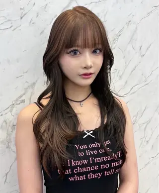 hair salon dot. mooda 韓国風サロン 町田店所属・韓国風ヘア🎀🩶 /♡𝓝𝓸𝓪♡のヘアスタイル