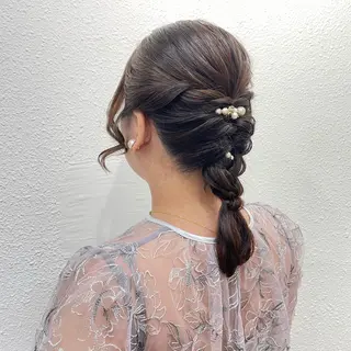 ヘアアレンジ Riru🤍レイヤー 垢抜けカラー🤍のヘアスタイル