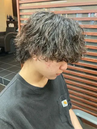 パーマ メンズ 【メンズ特化】熊谷 凌汰のヘアスタイル