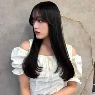 ロング 韓国レイヤー/ 髪質改善🤍芹奈のヘアスタイル