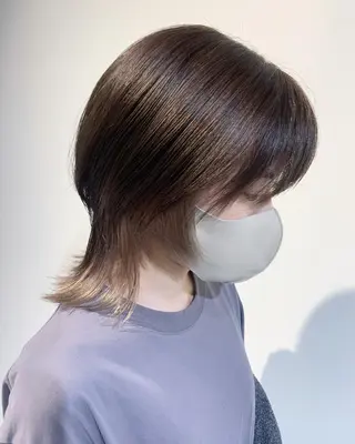 ミディアム カラー 園田 将士のヘアスタイル