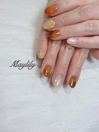ネイル Nail care salon Maylily所属・Nail salon Maylilyのネイルデザイン