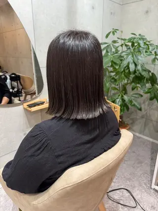 ミディアム Nani SATOMIのヘアスタイル