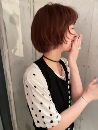 ショート カラー sano rikitoのヘアスタイル