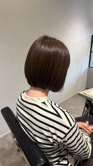 ミディアム 長尾ゆりの/ボブ/ ベージュ/ハイトーンのヘアスタイル