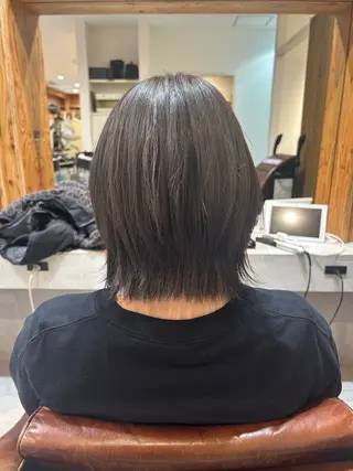 ミディアム adorable 樋口円のヘアスタイル