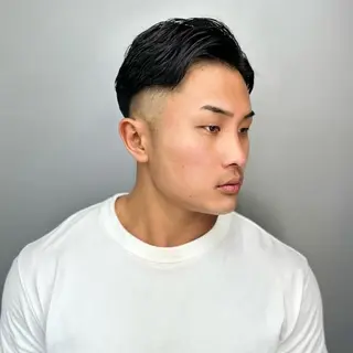 メンズ tidasmile /カラー/カットのヘアスタイル