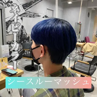 カラー メンズ YOHEI【メンズ/ パーマ/メンズ特化】のヘアスタイル