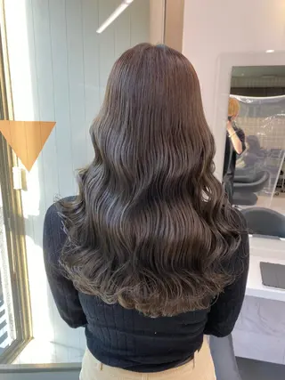 ミディアム カラー レイヤー/韓国❣️ 髪質改善/亘紘輝のヘアスタイル