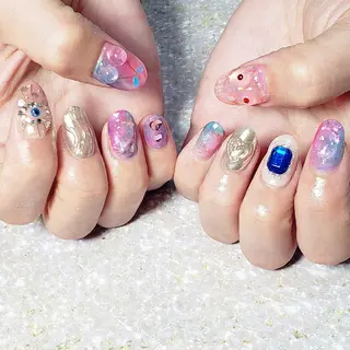 ネイル ビジュード ネイルのネイルデザイン